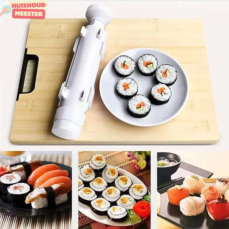 SushiPro DIY-Set | Perfekte Selbstgemachte Sushi-Rollen | Einfach, Schnell & Lecker wie im Restaurant
