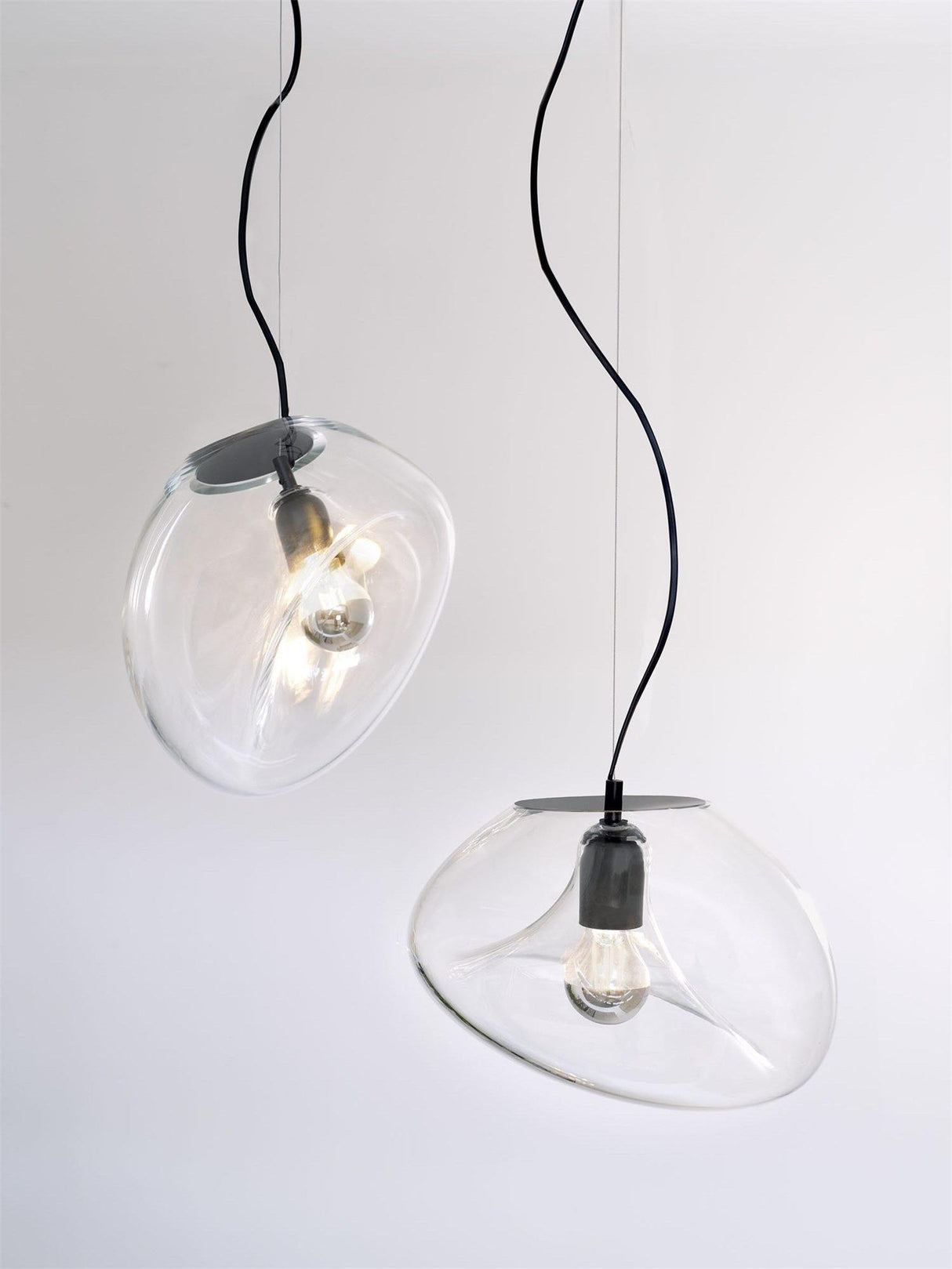 Glasara Hängende LED Pendelleuchte | Tropfenform | Dimmbar | Elegante Beleuchtung | Designlampe für Zuhause