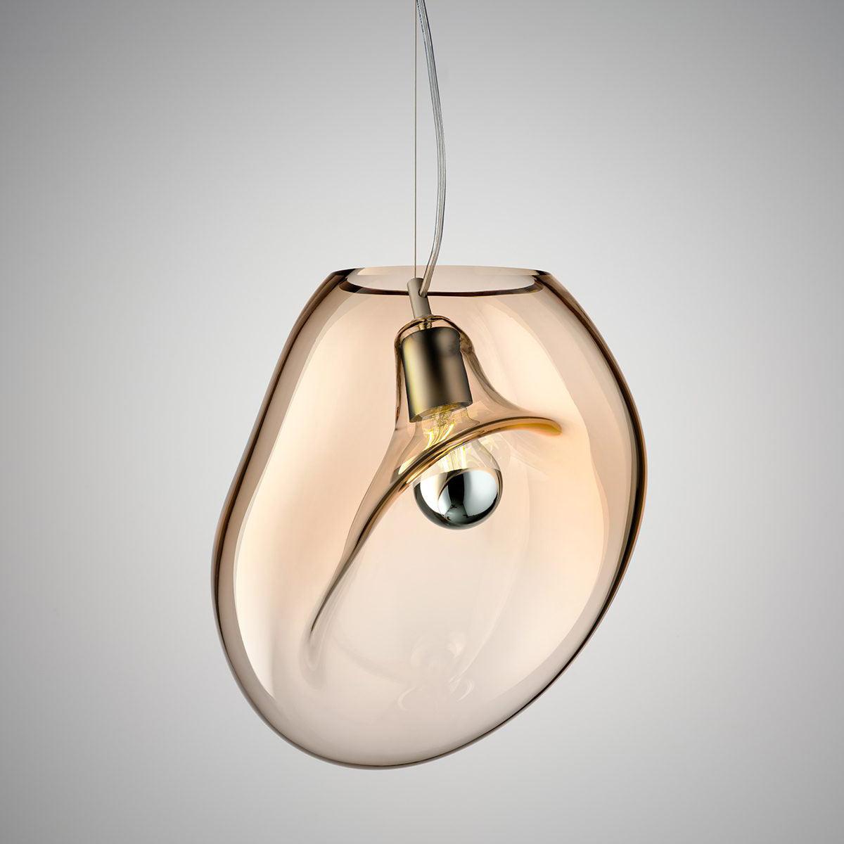 Glasara Hängende LED Pendelleuchte | Tropfenform | Dimmbar | Elegante Beleuchtung | Designlampe für Zuhause