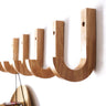 Hookelier Zeitlose Birkenholz-Wandhaken | Minimalistisches Design | Praktisch & Dekorativ