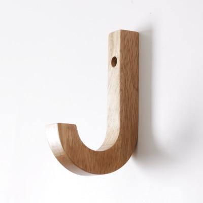 Hookelier Zeitlose Birkenholz-Wandhaken | Minimalistisches Design | Praktisch & Dekorativ