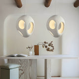 SereniGlow Pendelleuchte im Wabi-Sabi Design | Natürlicher Stil | Dimmbares LED-Licht | Ideal für Wohnzimmer & Esszimmer