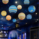 OrbitalLuxe Planetarische Pendelleuchte | LED-Design | Dekorative Beleuchtung für Zuhause