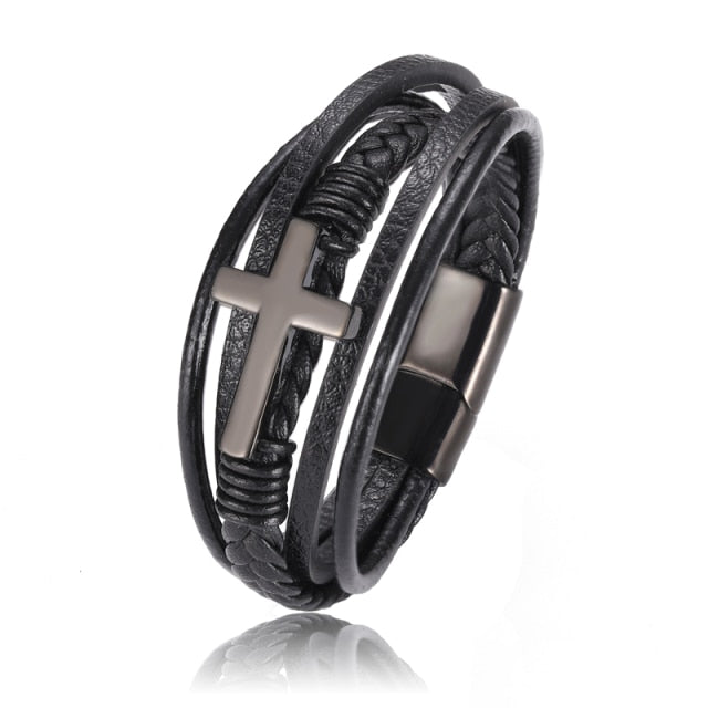 ZenBrace Männer Chakra Armband | Natürliche Heilsteine | Energieausgleich | Stilvolle Männeraccessoires