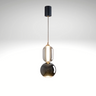 Nordelux Creative Eisen Glas Pendelleuchte | Skandinavisches Design | Elegante Beleuchtung für Zuhause