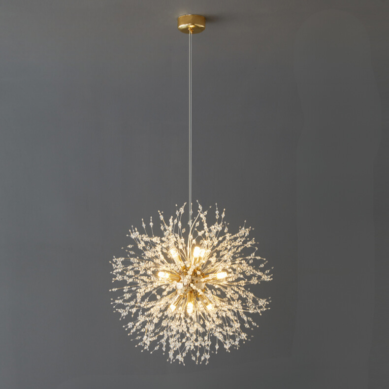 CrystalAura LED-Pendelleuchte aus Kristall | Dimmbar & Energieeffizient | Elegantes Design für Ess- & Wohnzimmer