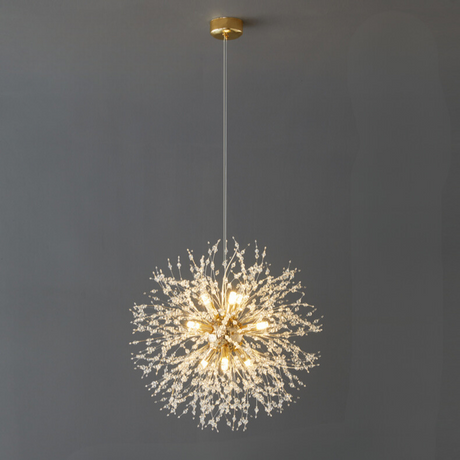 CrystalAura LED-Pendelleuchte aus Kristall | Dimmbar & Energieeffizient | Elegantes Design für Ess- & Wohnzimmer