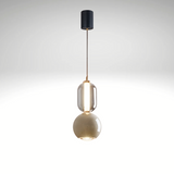 Nordelux Creative Eisen Glas Pendelleuchte | Skandinavisches Design | Elegante Beleuchtung für Zuhause