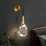 LuxeGlow Kristall Hängeleuchte | Edles Design | Stilvolle Beleuchtung | Perfekte Wand- und Deckenleuchte