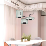 HaloLume Moderne Hängeleuchte | LED Designlampe für Küchentische | Elegante Pendelleuchte