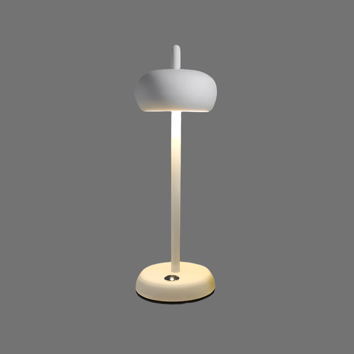 NovaGleam Minimalist Tischleuchte | Kabellos | LED-Licht | Dekoration für Zuhause
