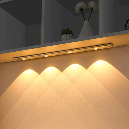 LumiShine Sensor Nachtlicht | Bewegungsmelder | Energiesparend | Kabelloses Design | 1+1 Aktion