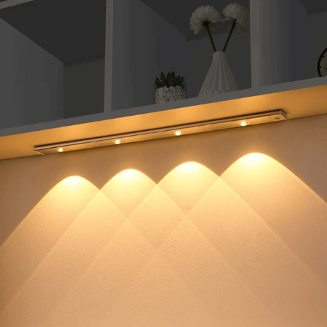 LumiShine Sensor Nachtlicht | Bewegungsmelder | Energiesparend | Kabelloses Design | 1+1 Aktion