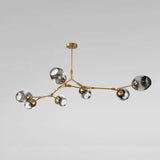 BubbleSphere Sputnik Kronleuchter mit Glaskugeln | Modernes Design | Luxuriöse Beleuchtung für Wohn- & Esszimmer