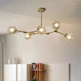 BubbleSphere Sputnik Kronleuchter mit Glaskugeln | Modernes Design | Luxuriöse Beleuchtung für Wohn- & Esszimmer