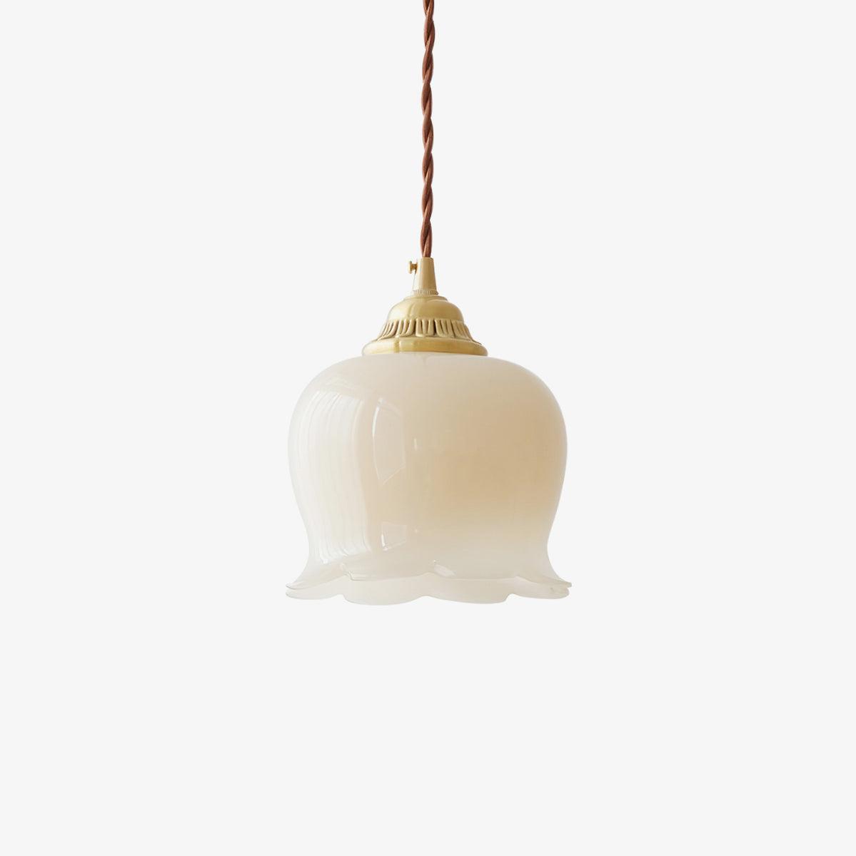 Bloomelia Talblume Pendelleuchte | Blütenförmiges Design | Elegante Beleuchtung für Zuhause