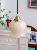 Bloomelia Talblume Pendelleuchte | Blütenförmiges Design | Elegante Beleuchtung für Zuhause