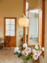 Bloomelia Talblume Pendelleuchte | Blütenförmiges Design | Elegante Beleuchtung für Zuhause