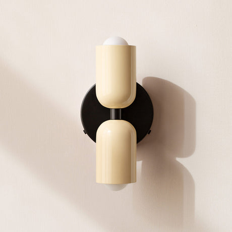 RetroTwine Doppelkopf Wandleuchte | Vintage Design | Kreative Home Deco Beleuchtung