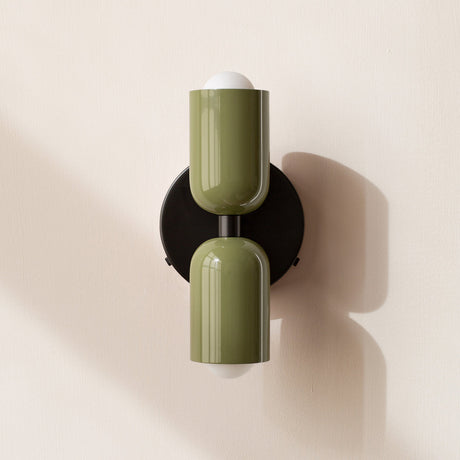 RetroTwine Doppelkopf Wandleuchte | Vintage Design | Kreative Home Deco Beleuchtung