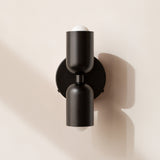 RetroTwine Doppelkopf Wandleuchte | Vintage Design | Kreative Home Deco Beleuchtung
