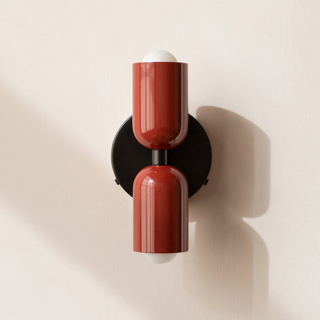 RetroTwine Doppelkopf Wandleuchte | Vintage Design | Kreative Home Deco Beleuchtung