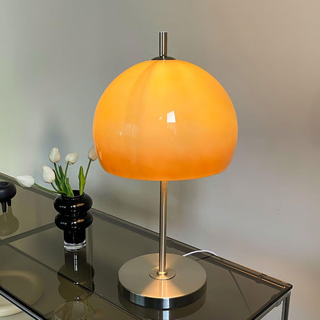 LumiDome Pilz-Tischlampe | Bauhaus Design Tischleuchte | Dekorative Beleuchtung | Stilvolle Nachttischlampe