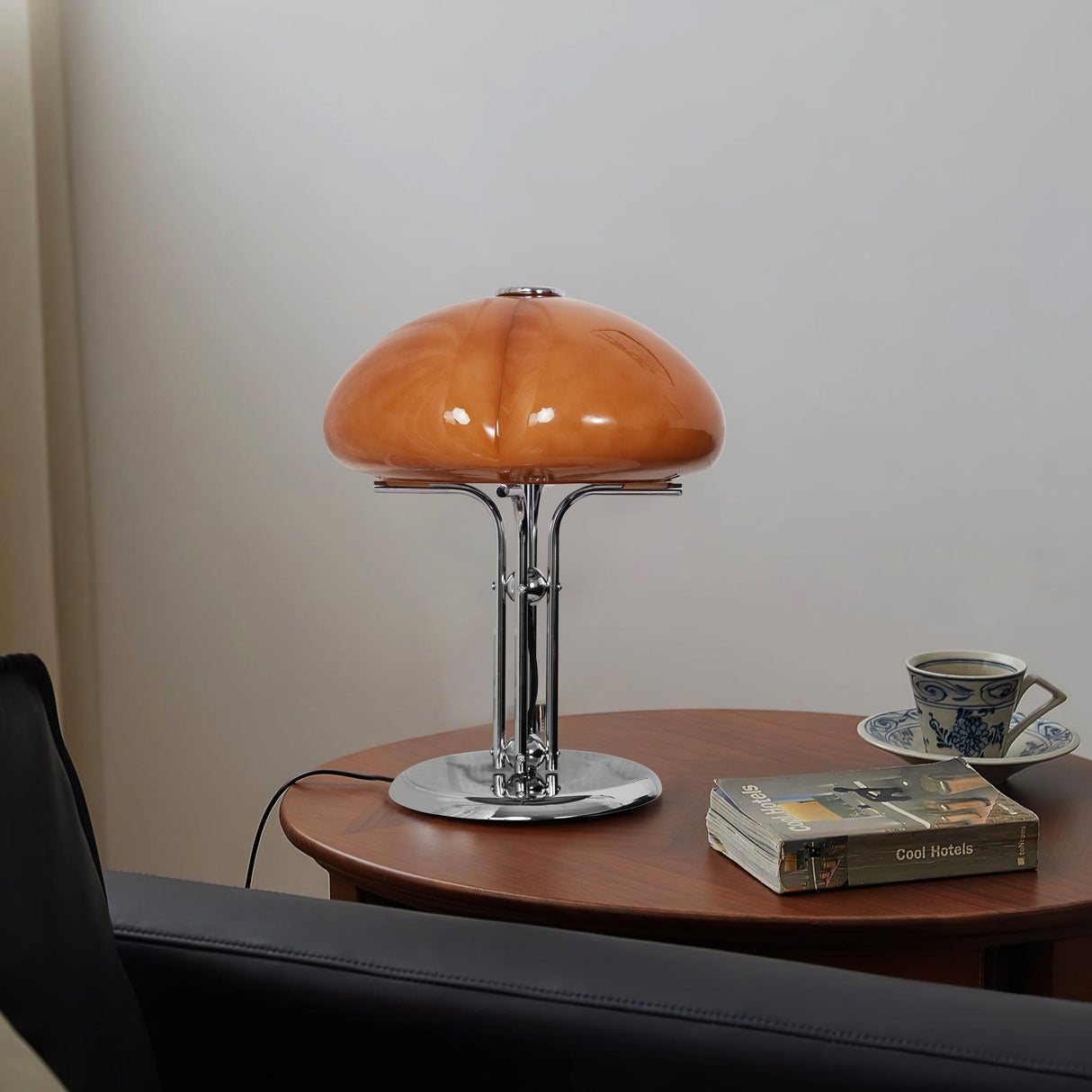 LumiDome Pilz-Tischlampe | Bauhaus Design Tischleuchte | Dekorative Beleuchtung | Stilvolle Nachttischlampe