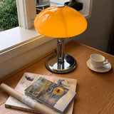 LumiDome Pilz-Tischlampe | Bauhaus Design Tischleuchte | Dekorative Beleuchtung | Stilvolle Nachttischlampe