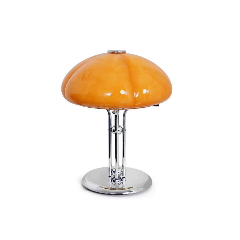 LumiDome Pilz-Tischlampe | Bauhaus Design Tischleuchte | Dekorative Beleuchtung | Stilvolle Nachttischlampe