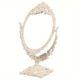 EternaMirror Vintage Schminkspiegel | Zeitloses Design | Eleganter Standspiegel für Ihr Zuhause