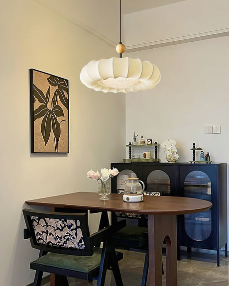 EtherealGlow Winnie Veil Pendelleuchte | Modernes Design | Stimmungsvolle Beleuchtung | Perfekt für Wohnzimmer
