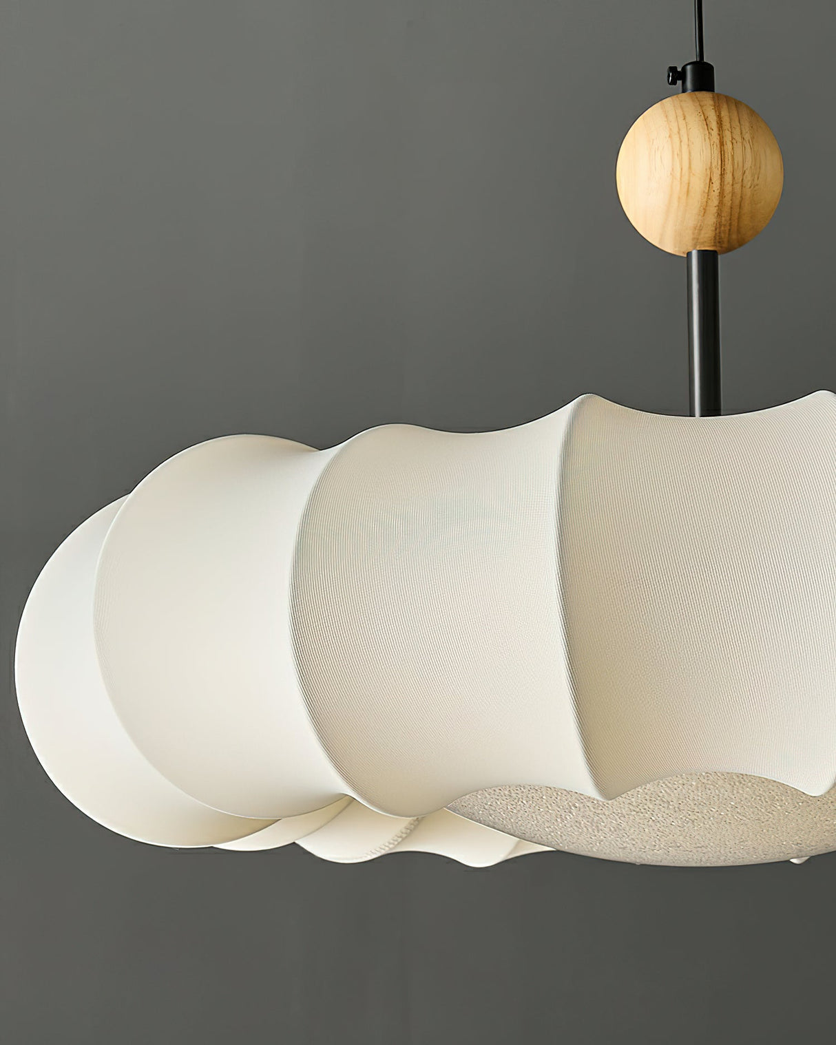 EtherealGlow Winnie Veil Pendelleuchte | Modernes Design | Stimmungsvolle Beleuchtung | Perfekt für Wohnzimmer
