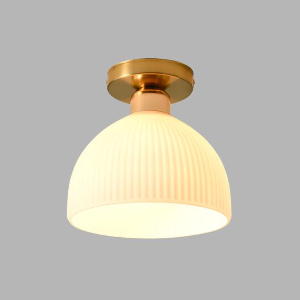 LumaDome Moderne Deckenleuchte aus Milchglas | Elegantes Design | Perfekt für Wohnräume