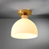 LumaDome Moderne Deckenleuchte aus Milchglas | Elegantes Design | Perfekt für Wohnräume