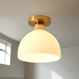 LumaDome Moderne Deckenleuchte aus Milchglas | Elegantes Design | Perfekt für Wohnräume
