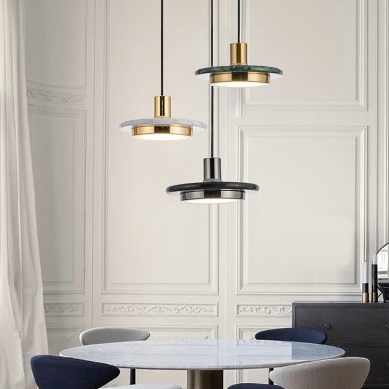 LustraMarmo Moderne Marmor Pendelleuchte | Zeitloses Design | Elegante Beleuchtung für Zuhause