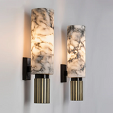 Lumineux Marmor Wandlampe | Elegante Wandleuchte | Stimmungslicht | Dekorative Wandbeleuchtung für Wohnzimmer und Flur