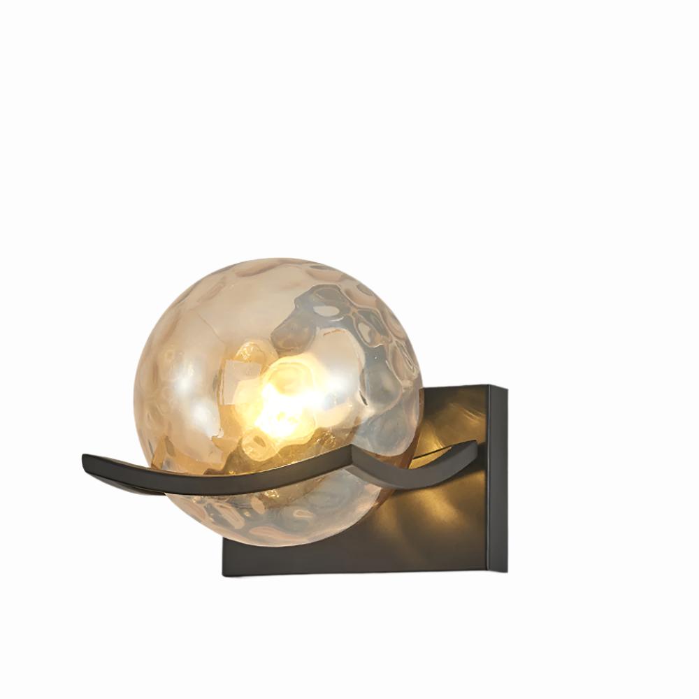 LumiGlide Moderne LED-Wandleuchte Glas | Elegantes Design | Warmweißes Licht | Perfekt für Innenräume