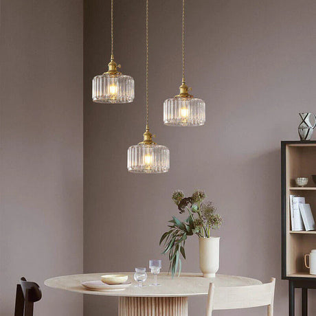 LumiCryst Vintage Kristall-Hängelampe | Elegantes Design | Stimmungsvolles Licht | Perfekt für Esszimmer & Wohnzimmer