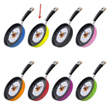 FryTime Spiegelei-Pfannen-Wanduhr | Stummuhr | Einfache Wanduhr | Kreatives Design für Küche & Zuhause