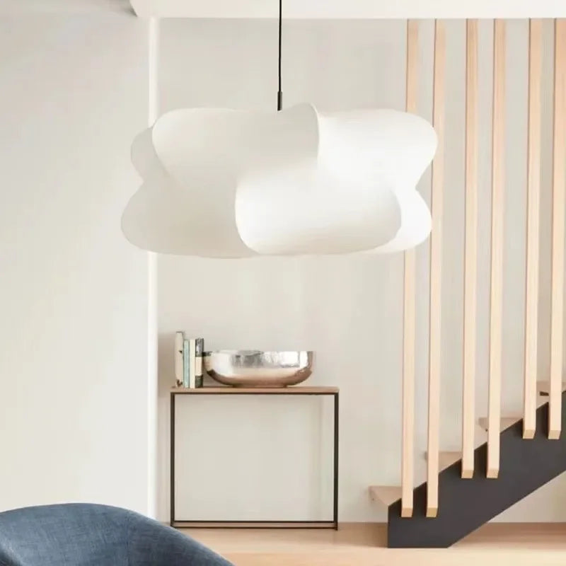 SilkAura Wabi-Sabi Pendelleuchte aus Seide | Elegantes Design | Dimmbares Licht | Ideal für Esszimmer & Wohnzimmer