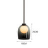 EvoGlow Moderne Glas Kugel Pendelleuchte | Zeitloses Design | Wohn- & Esszimmer Deko