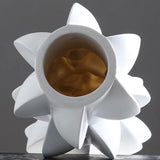 PetalForm Künstlerische Blumenvasen | Abstraktes Design | Handgefertigte Keramikvasen | Stilvolle Deko für Zuhause