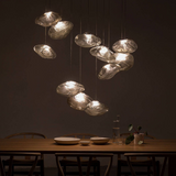 LumiBliss Minimalistische Geblasene Glasblasen-Pendelleuchte | Elegantes Design | Stimmungsvolle Beleuchtung