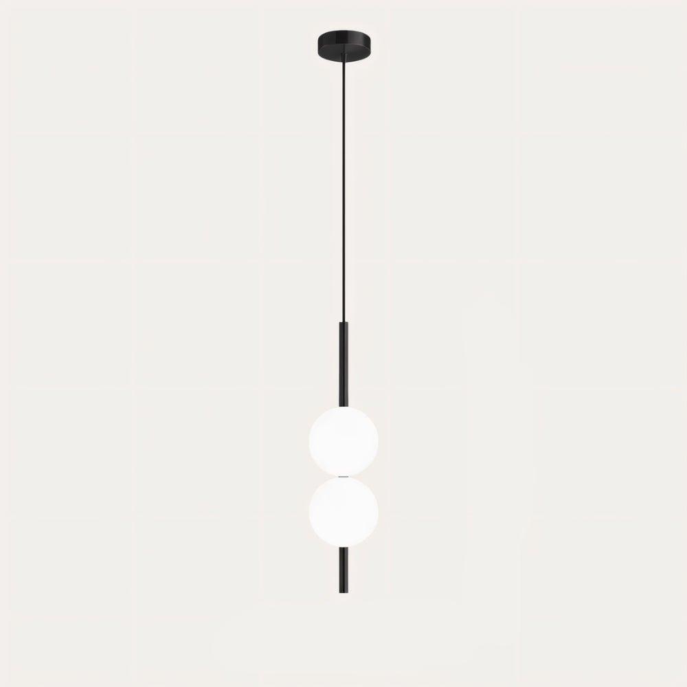 GlissAura LED Pendelleuchte | Modernes Design aus Metall & Glas | Dimmbare Hängelampe für Esszimmer & Wohnzimmer