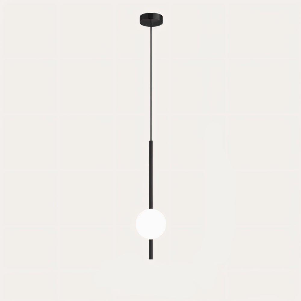 GlissAura LED Pendelleuchte | Modernes Design aus Metall & Glas | Dimmbare Hängelampe für Esszimmer & Wohnzimmer