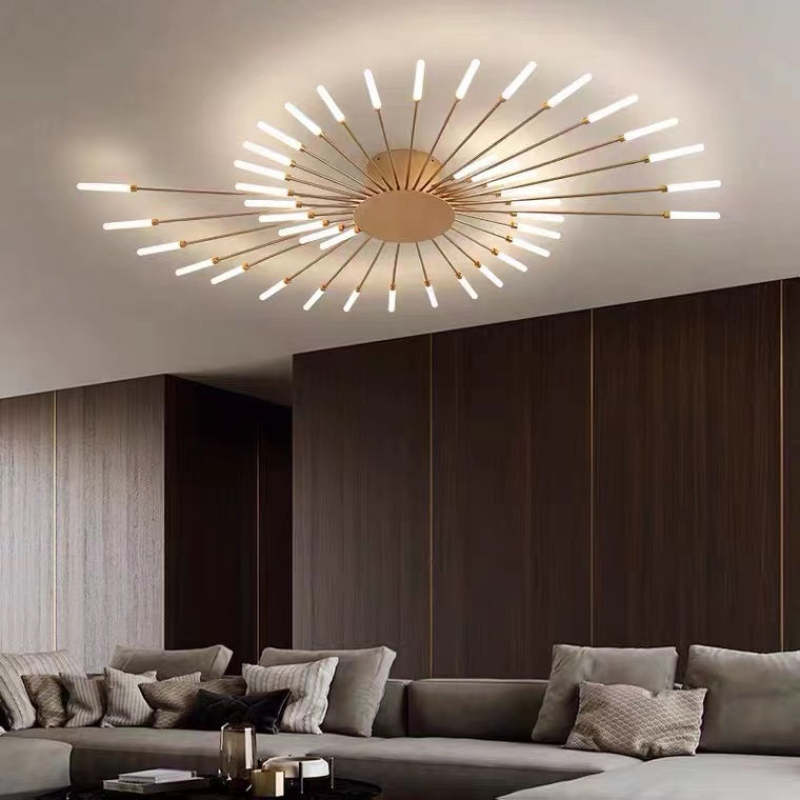 StarBurst Feuerwerk Deckenleuchte | Moderne LED Pendelleuchte | Stimmungsvolles Dekolicht für Zuhause