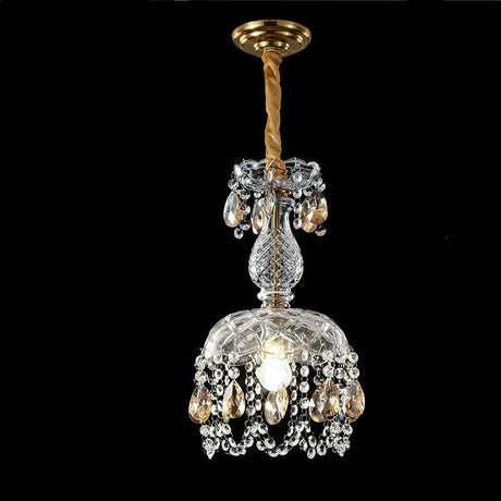 LuxeVara Luxus Kristallkronleuchter | Designer Pendelleuchte | Elegante Beleuchtung | Moderne Raumdeko