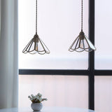 Brassoria Messing Glas Pendelleuchte | Elegantes Design | Dimmbar | Hochwertige Beleuchtung für Esszimmer & Wohnzimmer